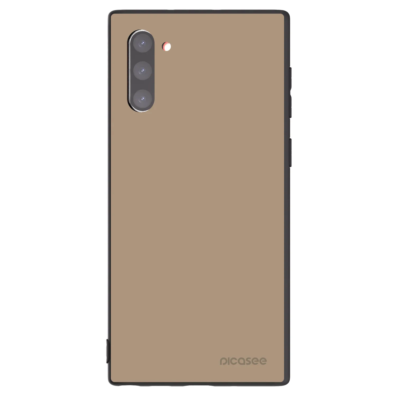 Picasee Samsung Galaxy Note 10 N970F Hülle - Schwarzes Silikon - Soft Sand