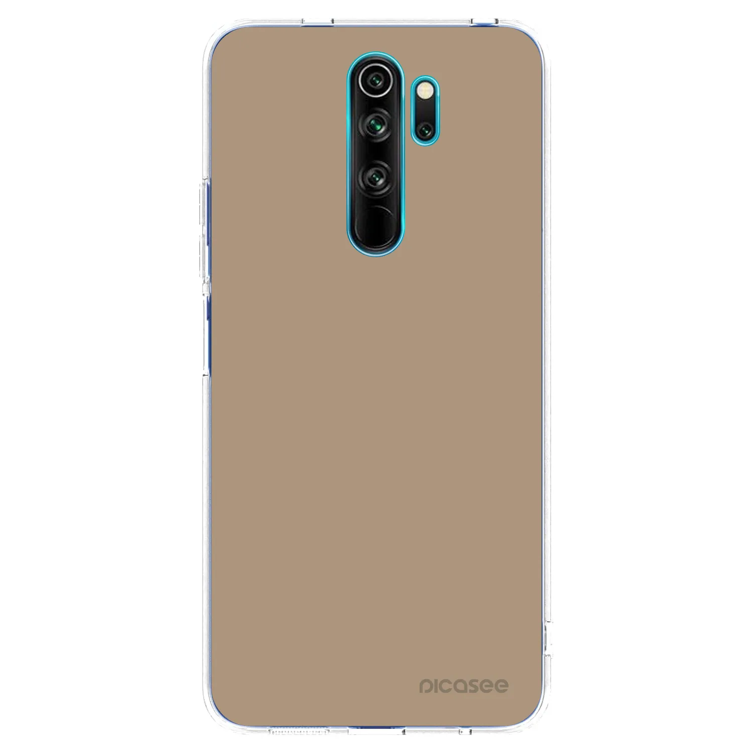 Picasee Xiaomi Redmi Note 8 Pro Hülle - Transparentes Silikon - Soft Sand