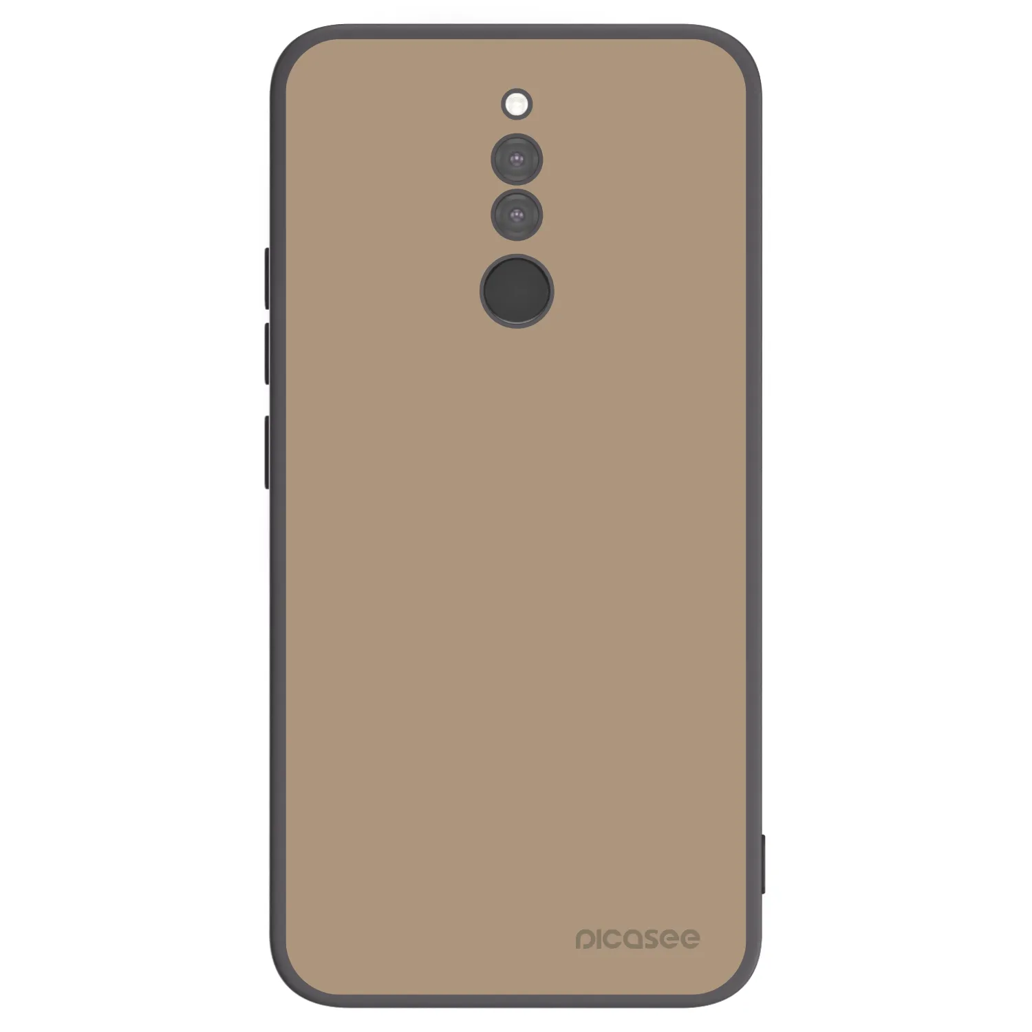 Picasee Xiaomi Redmi 8 Hülle - Schwarzes Silikon - Soft Sand
