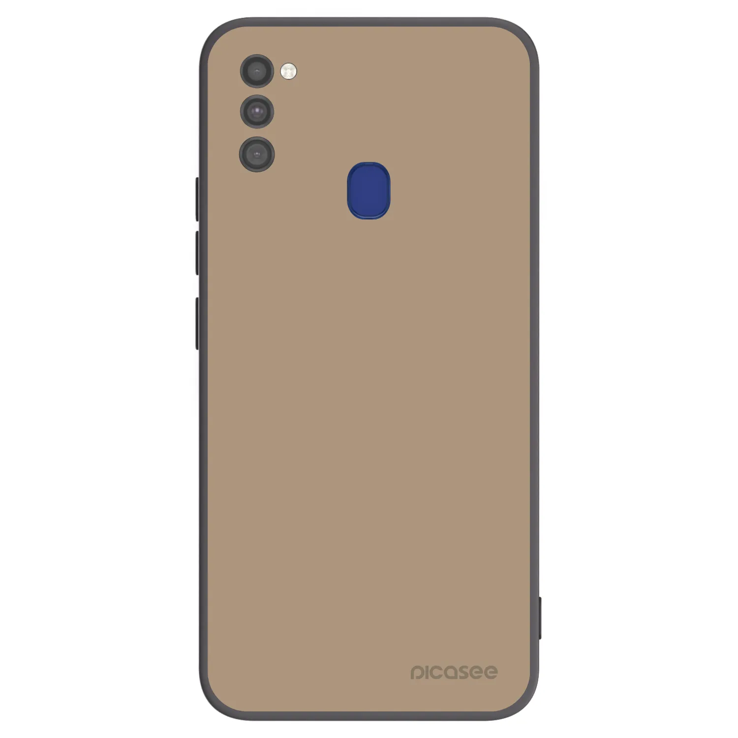 Picasee Samsung Galaxy M21 M215F Hülle - Schwarzes Silikon - Soft Sand