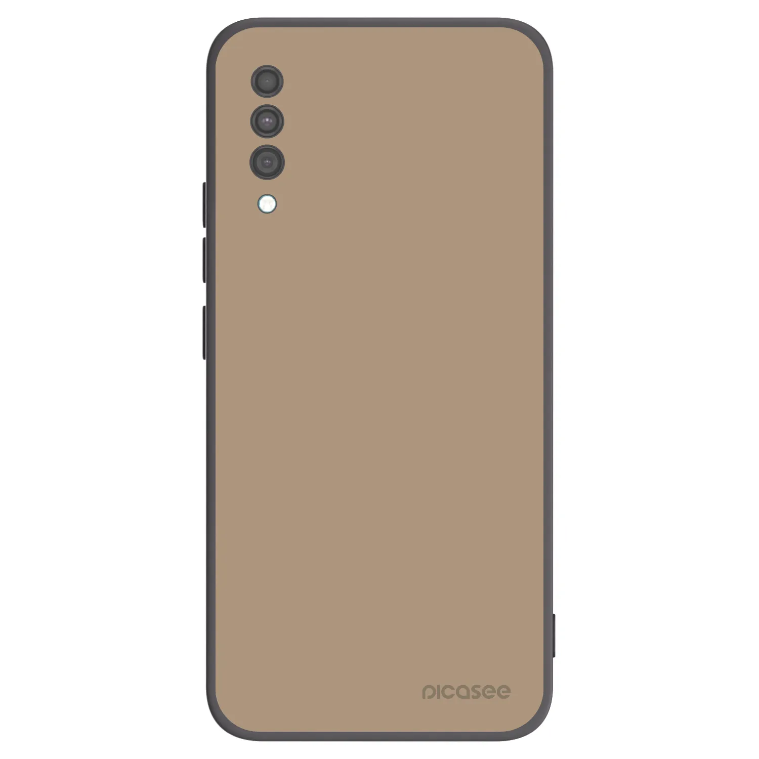 Picasee Samsung Galaxy A30s A307F Hülle - Schwarzes Silikon - Soft Sand