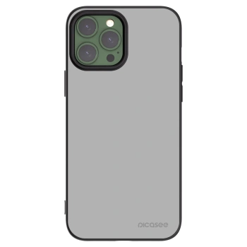Picasee Apple iPhone 13 Pro Max Hülle - Schwarzes Silikon - Stone