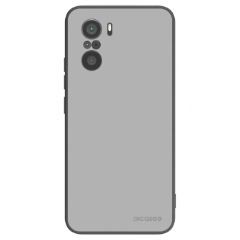 Picasee Xiaomi Poco F3 Hülle - Schwarzes Silikon - Stone