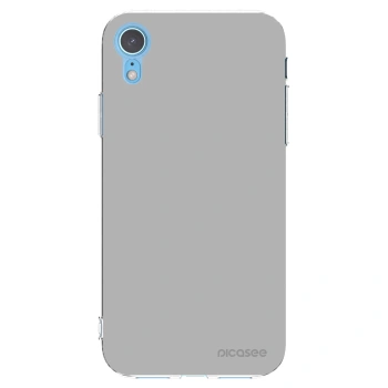 Picasee Apple iPhone XR Hülle - Transparentes Silikon - Stone