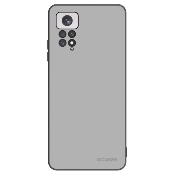 Picasee Xiaomi Redmi Note 11 Hülle - Schwarzes Silikon - Stone
