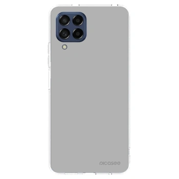 Picasee Samsung Galaxy M53 5G Hülle - Transparentes Silikon - Stone