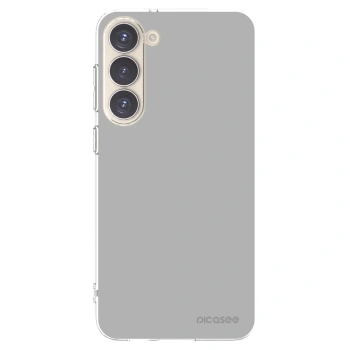 Picasee Samsung Galaxy S23+ 5G Hülle - Transparentes Silikon - Stone