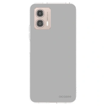 Picasee Motorola Moto G53 5G Hülle - Transparentes Silikon - Stone