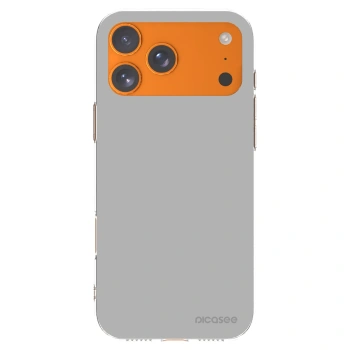 Picasee Apple iPhone 17 Pro Max Hülle - Transparentes Silikon - Stone