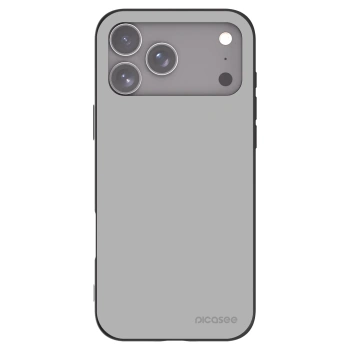 Picasee Apple iPhone 17 Pro Max Hülle - Schwarzes Silikon - Stone