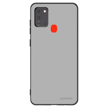 Picasee Samsung Galaxy A21s Hülle - Schwarzes Silikon - Stone