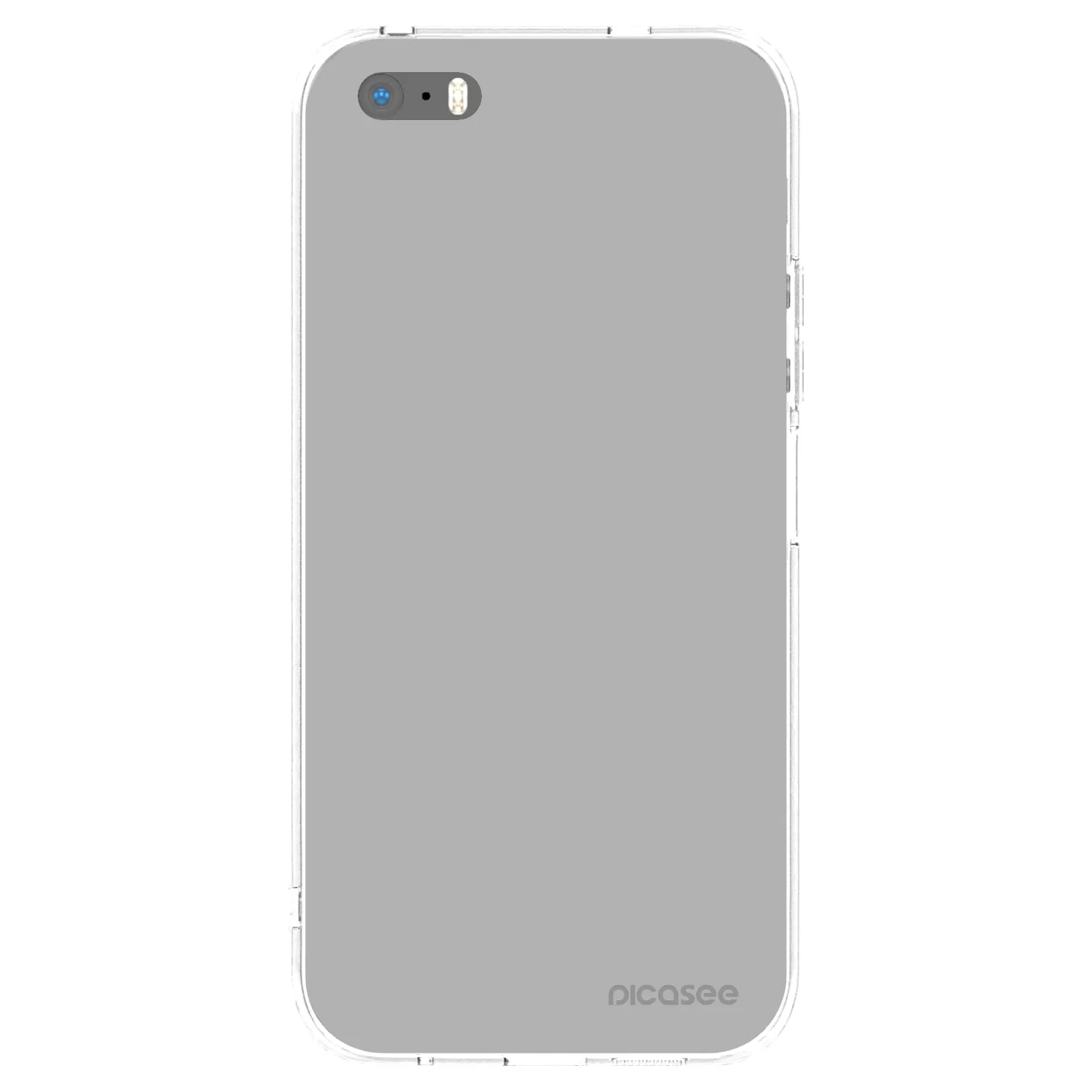 Picasee Apple iPhone 6 Plus/6S Plus Hülle - Transparentes Silikon - Stone