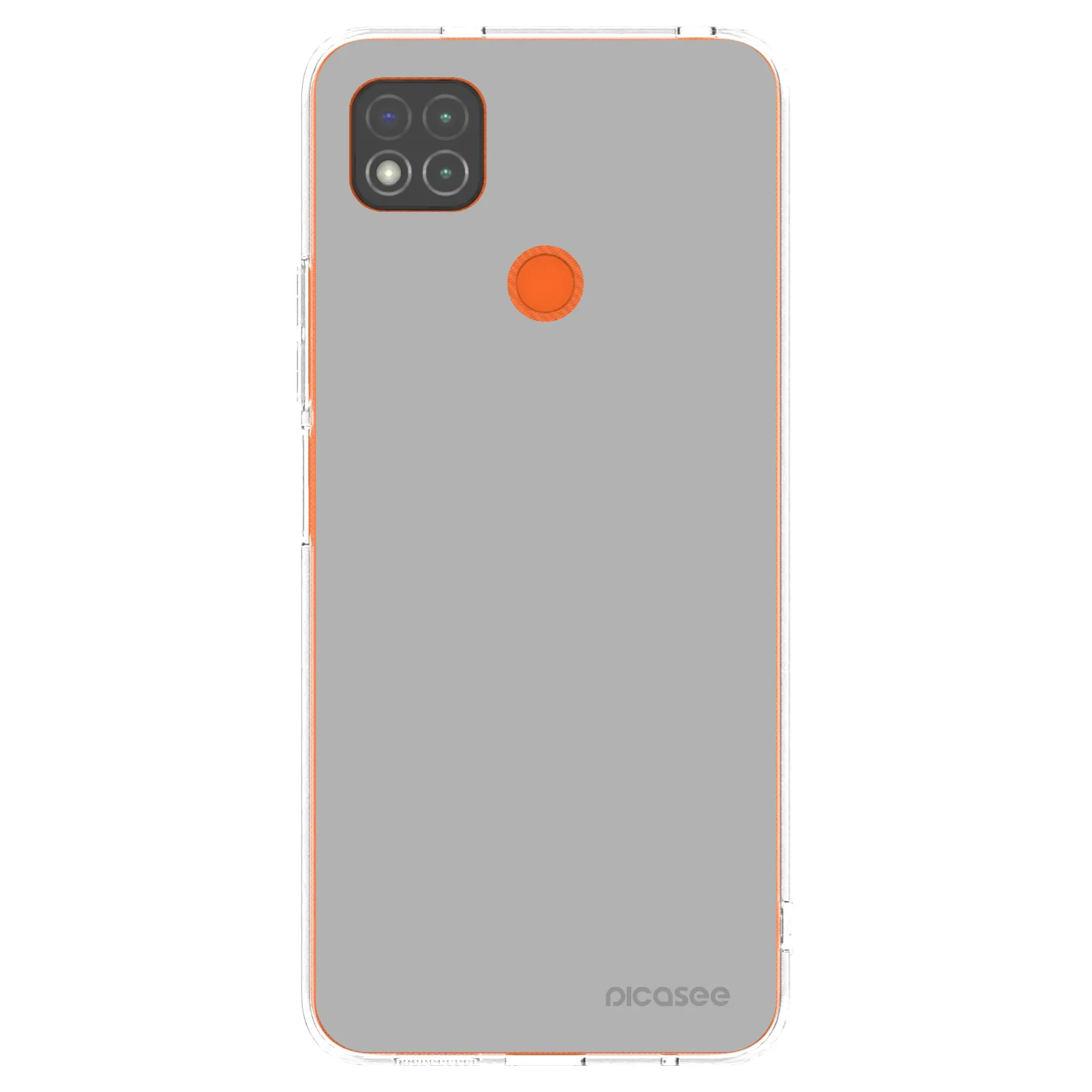 Picasee Xiaomi Redmi 9C Hülle - Transparentes Silikon - Stone