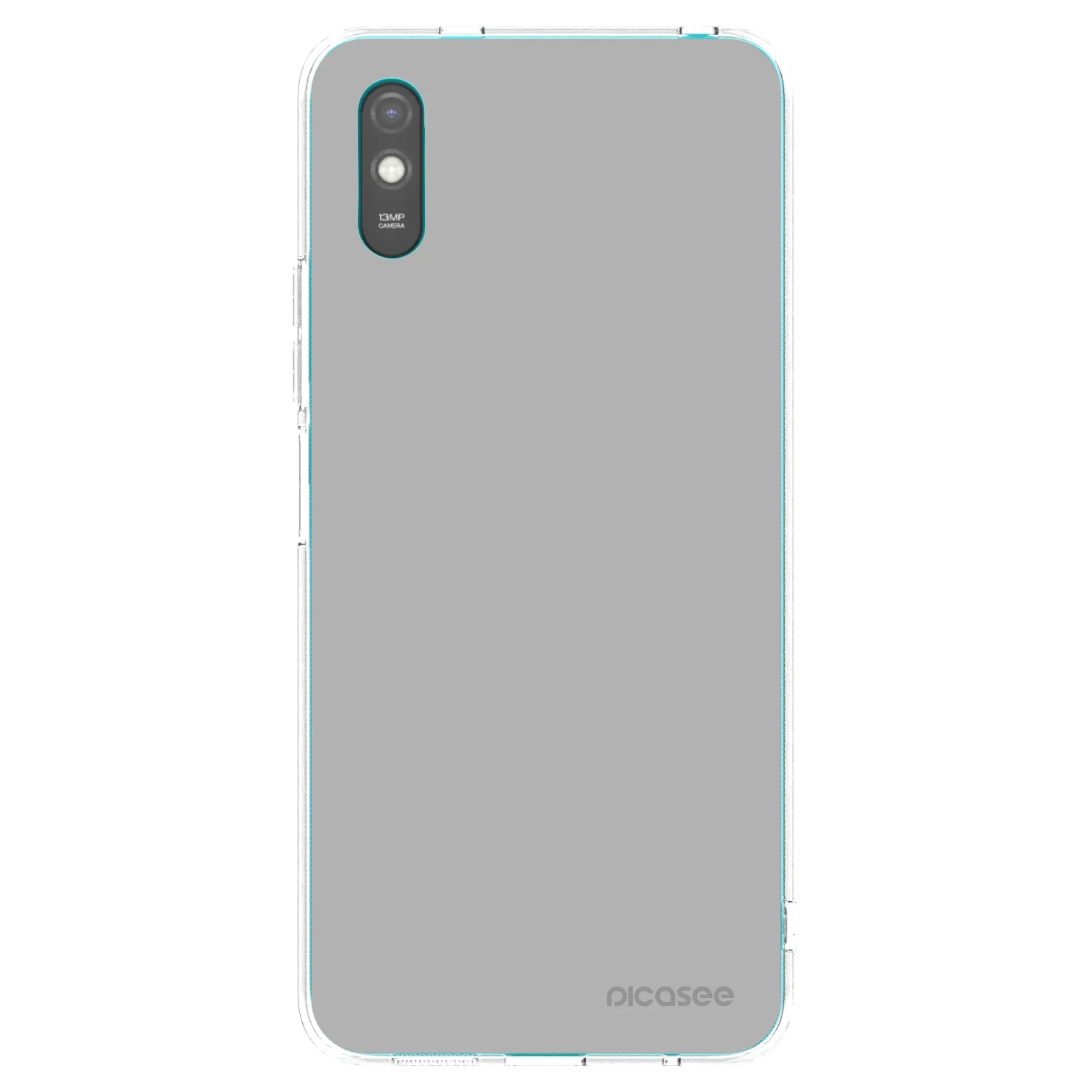 Picasee Xiaomi Redmi 9A Hülle - Transparentes Silikon - Stone