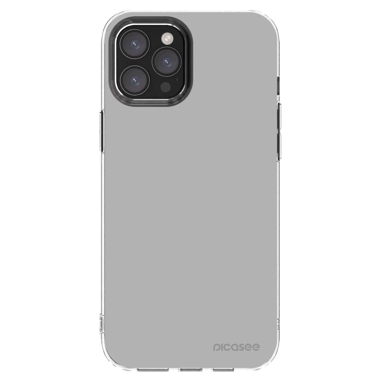 Picasee Apple iPhone 12 Pro Max Hülle - Transparentes Silikon - Stone
