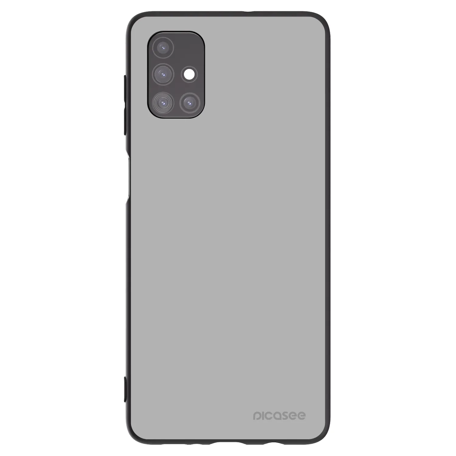 Picasee Samsung Galaxy M51 M515F Hülle - Schwarzes Silikon - Stone