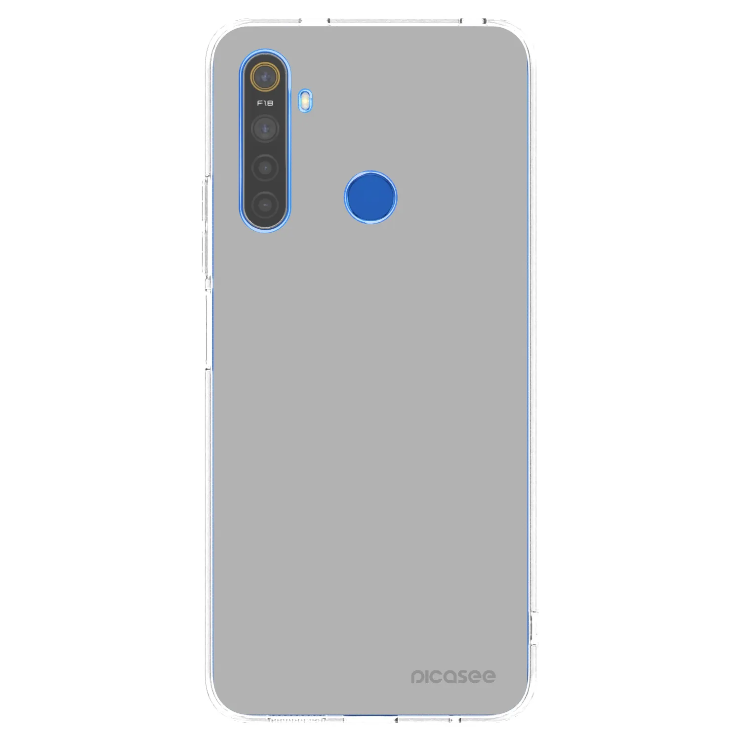 Picasee Realme 5 Hülle - Transparentes Silikon - Stone