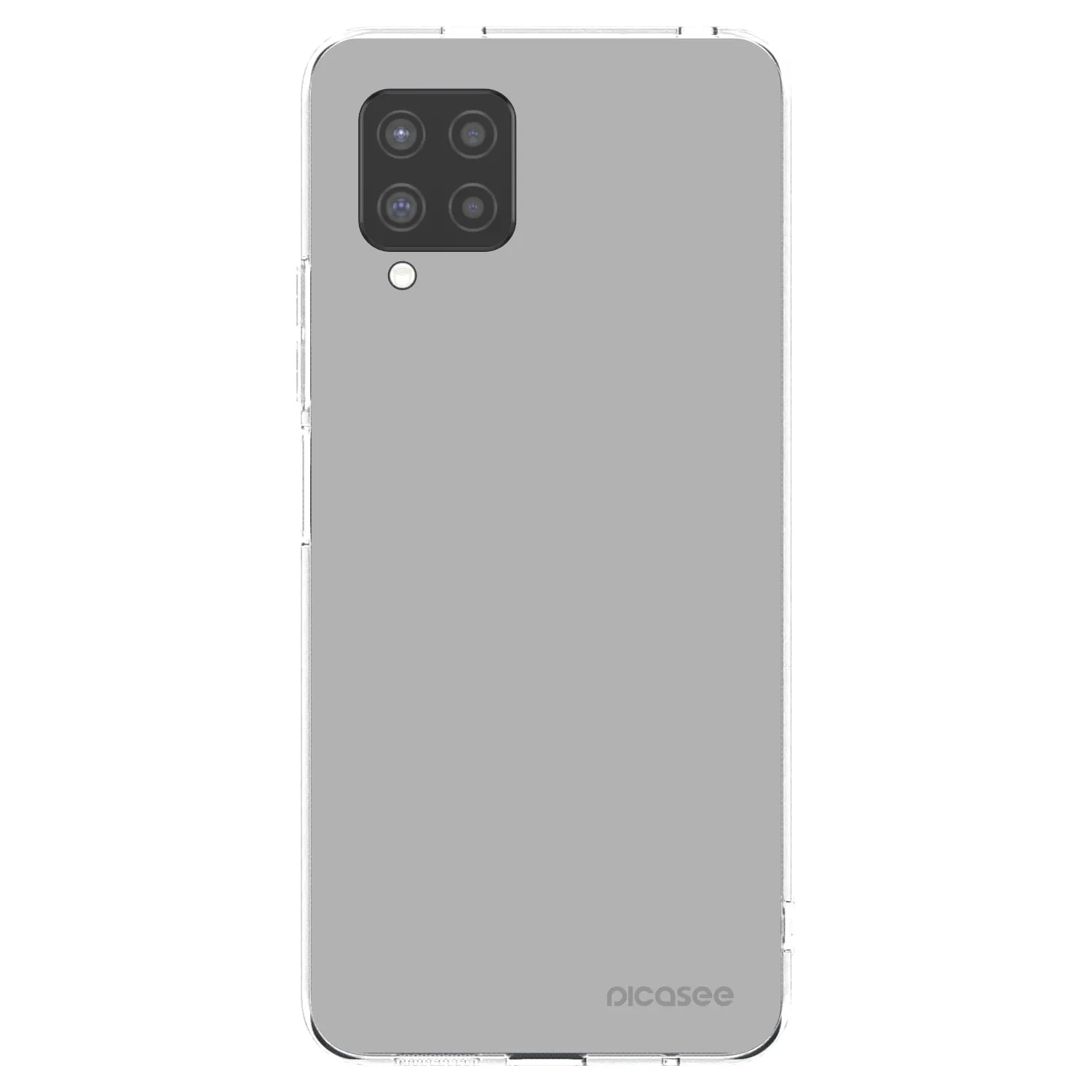 Picasee Samsung Galaxy A42 A426B Hülle - Transparentes Silikon - Stone