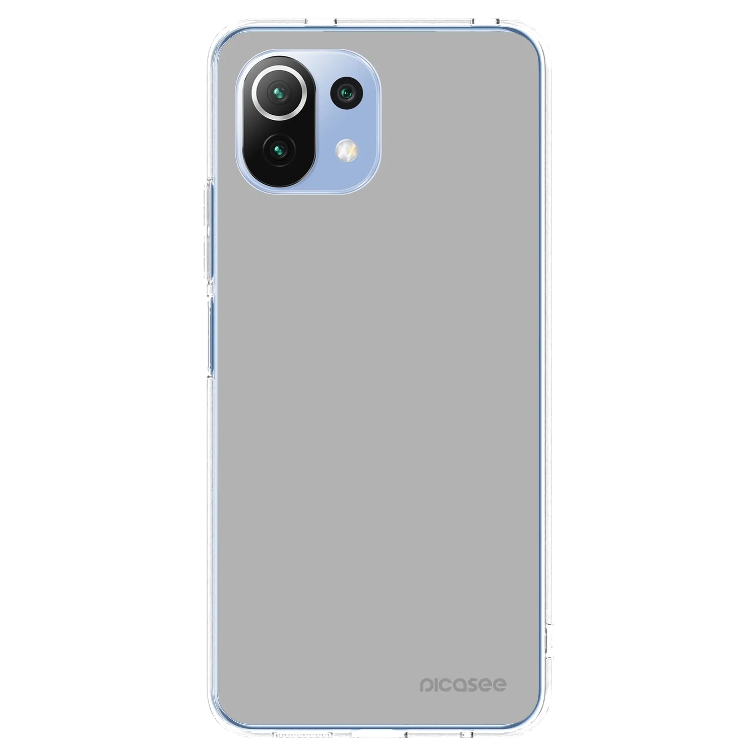 Picasee Xiaomi Mi 11 Lite Hülle - Transparentes Silikon - Stone
