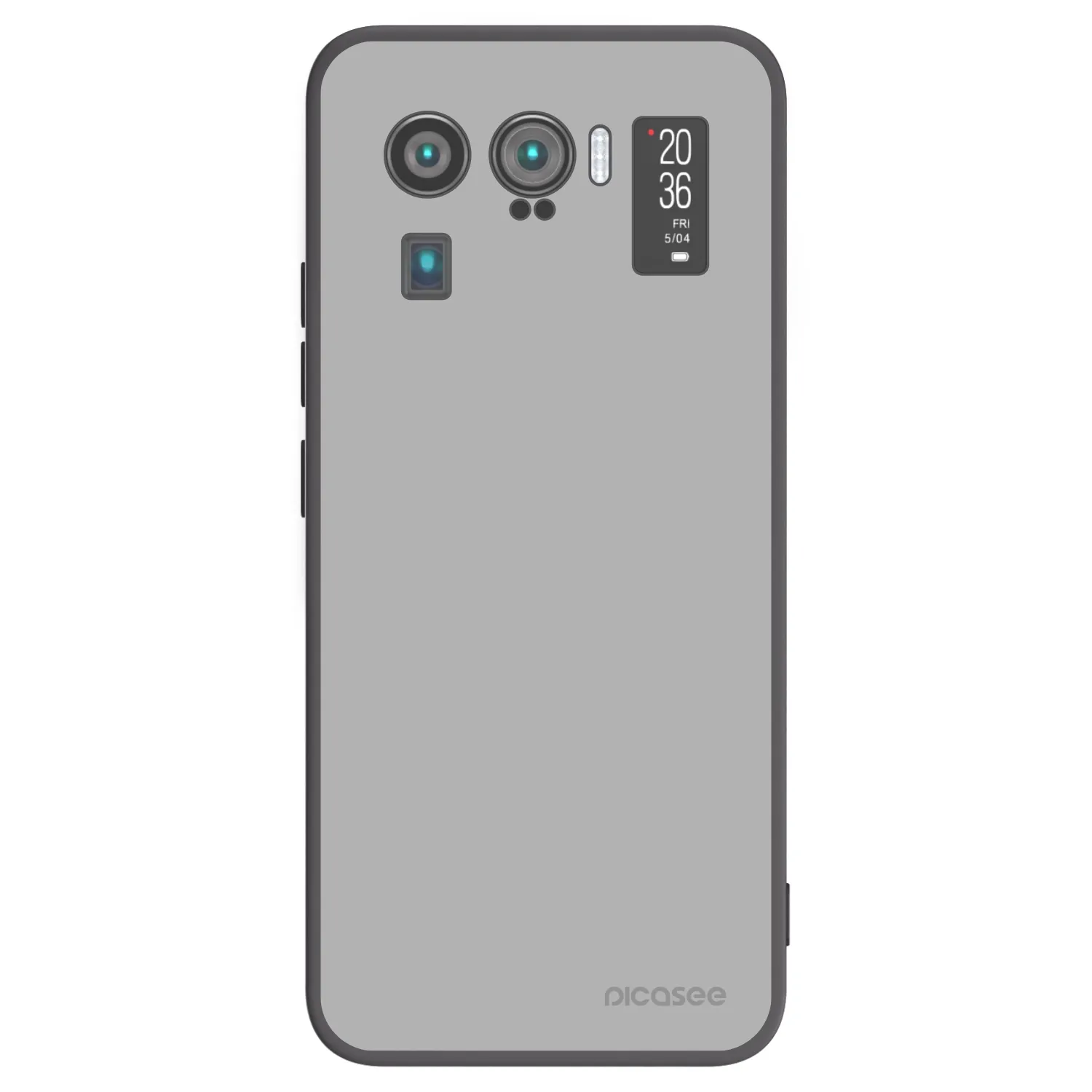 Picasee Xiaomi Mi 11 Ultra Hülle - Schwarzes Silikon - Stone