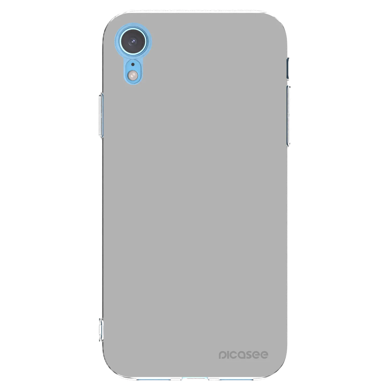 Picasee Apple iPhone XR Hülle - Transparentes Silikon - Stone