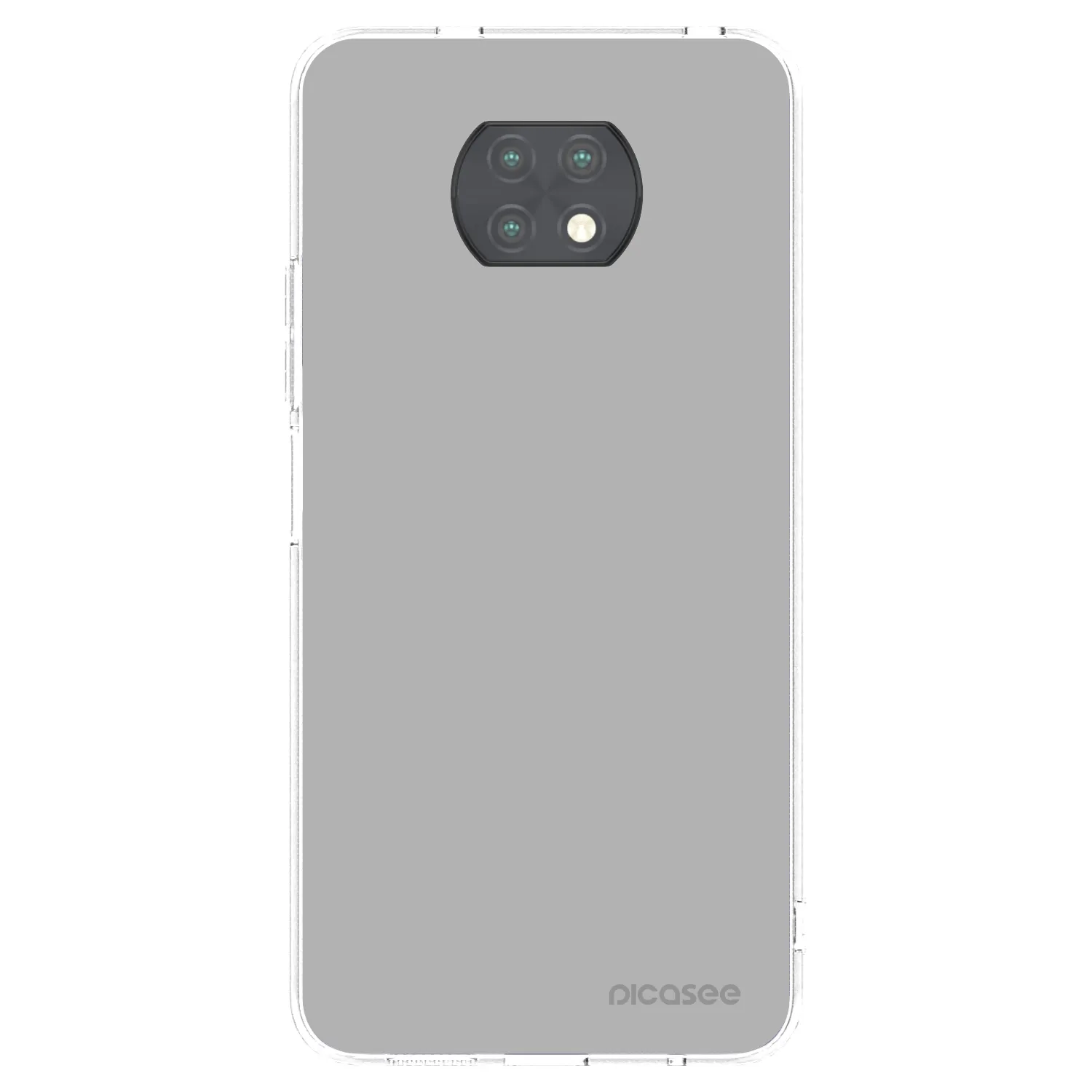 Picasee Xiaomi Redmi Note 9T Hülle - Transparentes Silikon - Stone