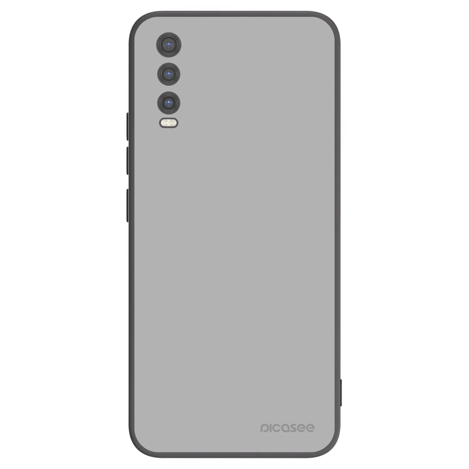 Picasee Vivo Y20s Hülle - Schwarzes Silikon - Stone