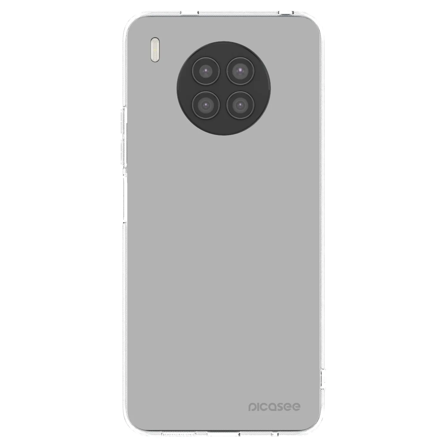 Picasee Huawei Nova 8i Hülle - Transparentes Silikon - Stone