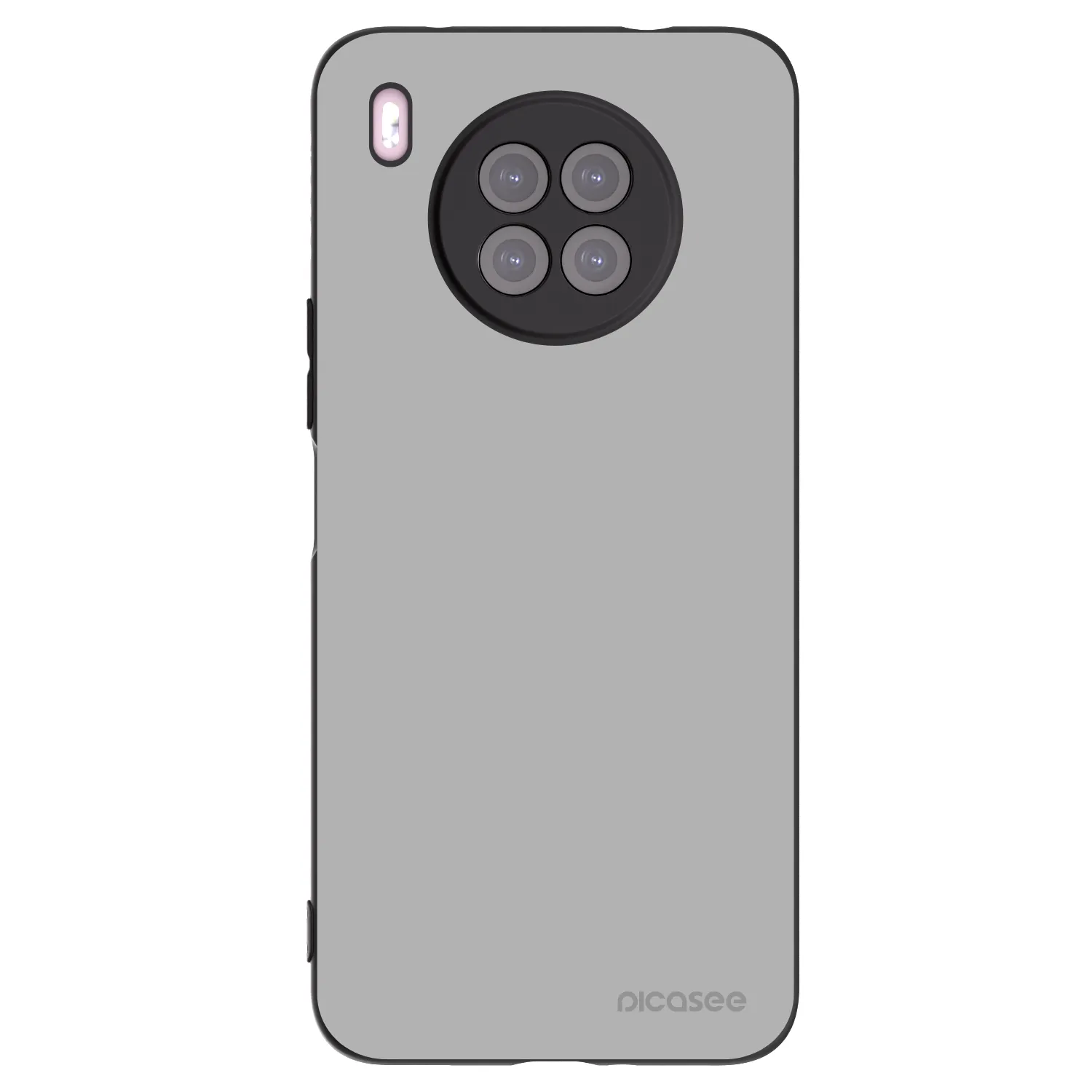 Picasee Huawei Nova 8i Hülle - Schwarzes Silikon - Stone