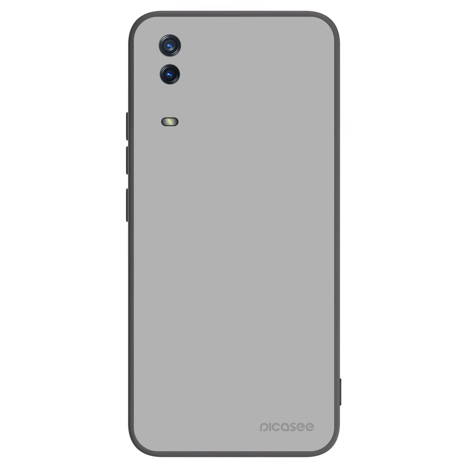 Picasee Vivo Y11s Hülle - Schwarzes Silikon - Stone