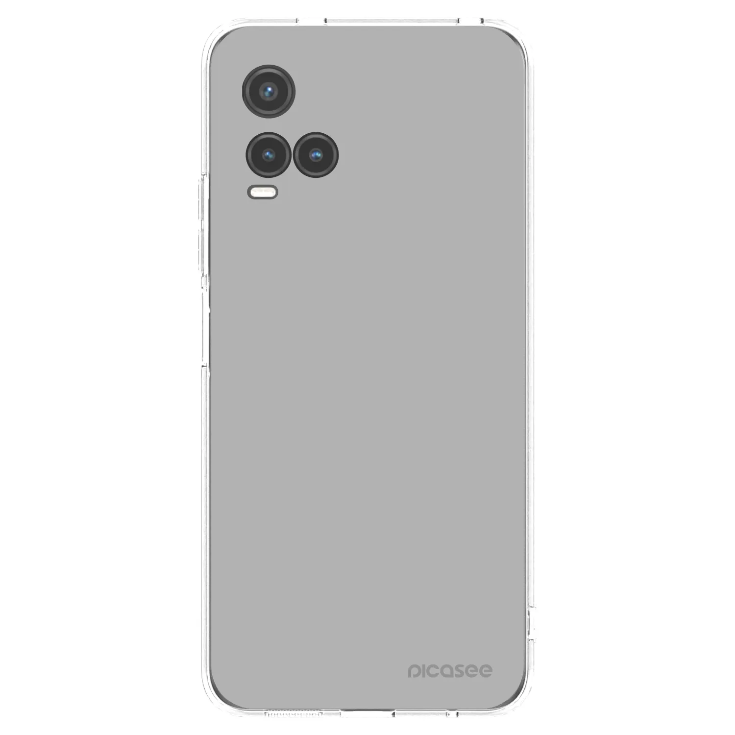 Picasee Vivo Y33s Hülle - Transparentes Silikon - Stone