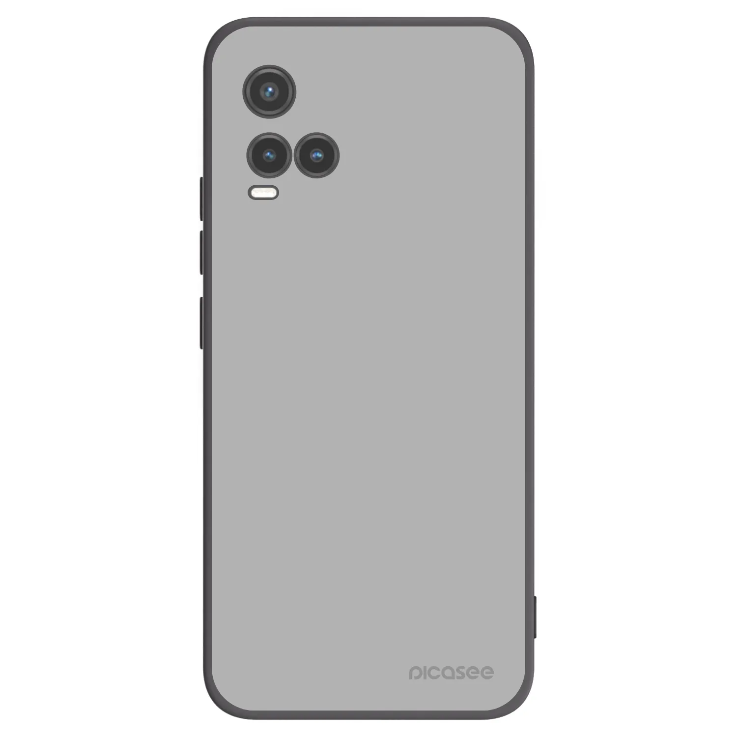 Picasee Vivo Y33s Hülle - Schwarzes Silikon - Stone