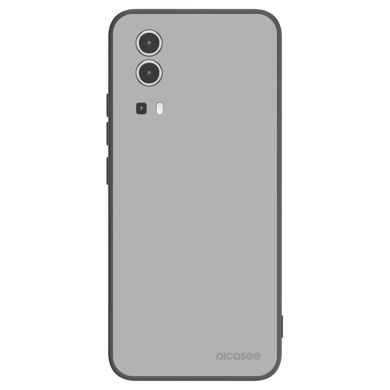Picasee Vivo Y72 5G Hülle - Schwarzes Silikon - Stone