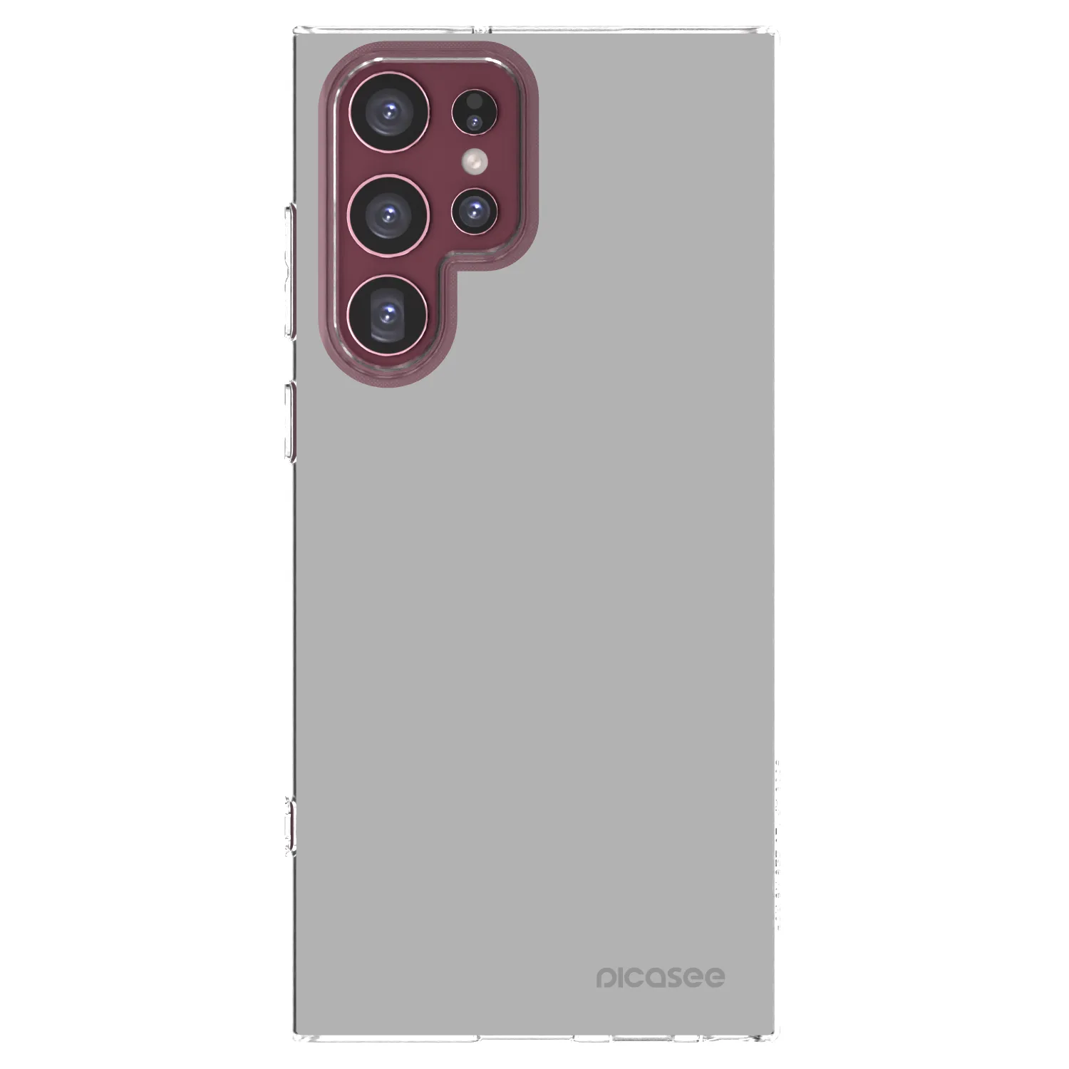 Picasee Samsung Galaxy S22 Ultra 5G Hülle - Transparentes Silikon - Stone