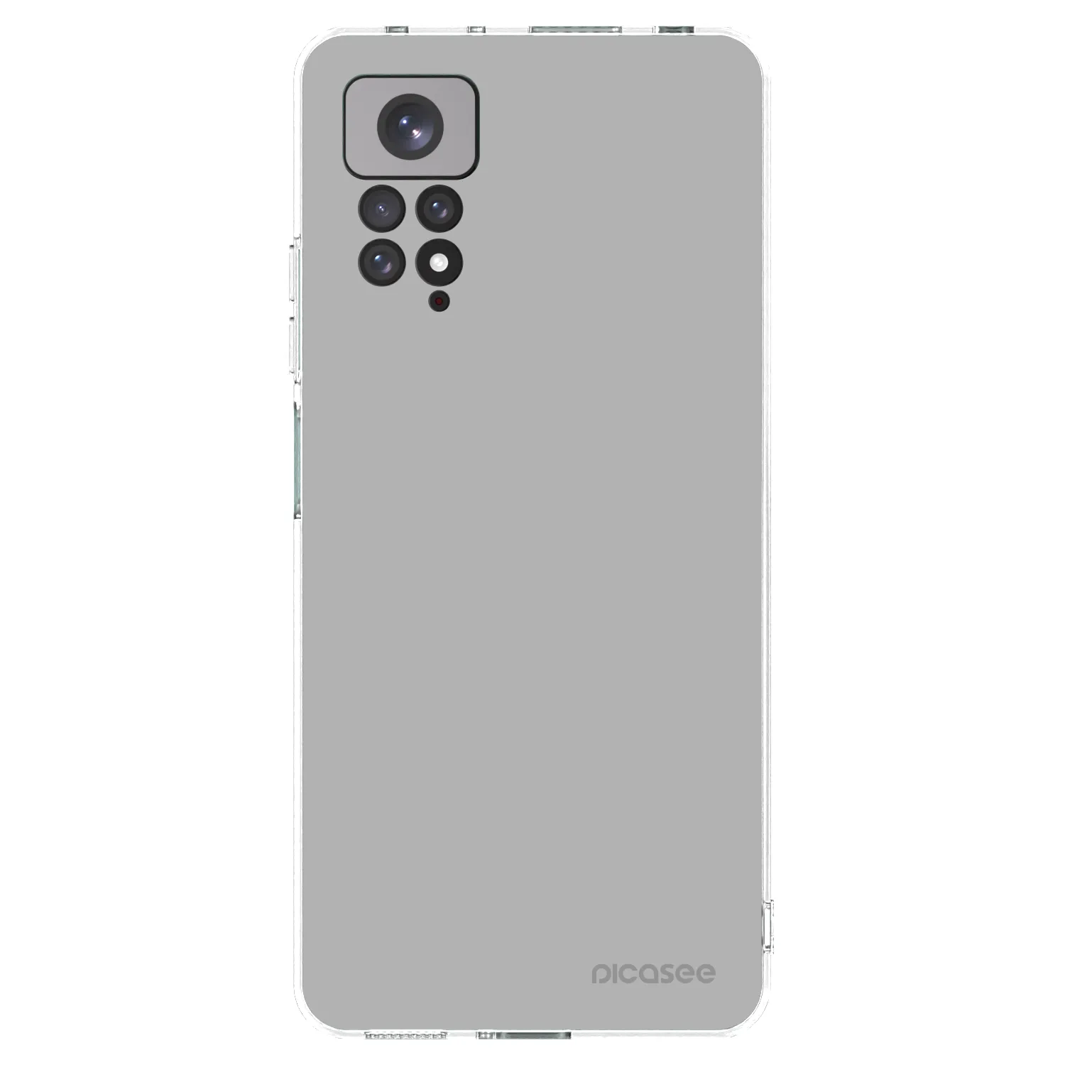 Picasee Xiaomi Redmi Note 11 Hülle - Transparentes Silikon - Stone