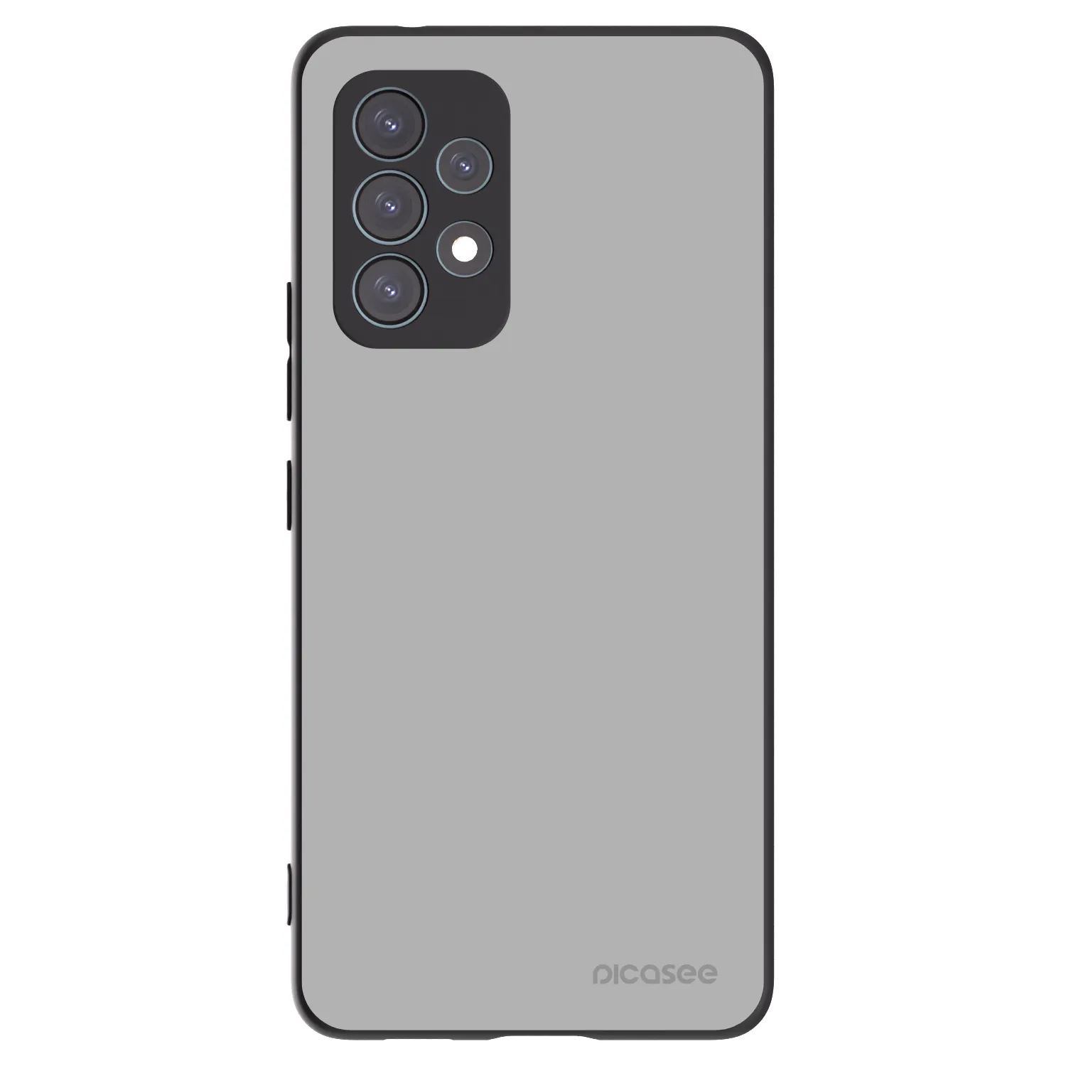 Picasee Samsung Galaxy A53 5G A536 Hülle - Schwarzes Silikon - Stone