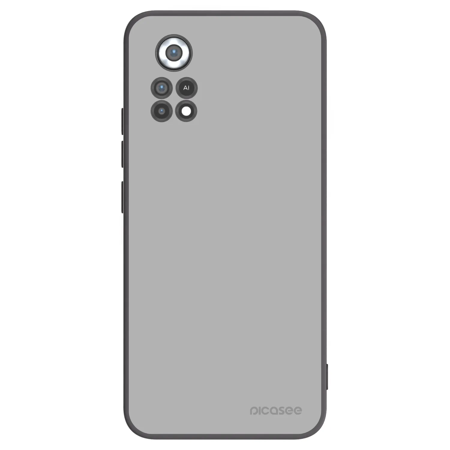 Picasee Xiaomi Poco X4 Pro 5G Hülle - Schwarzes Silikon - Stone