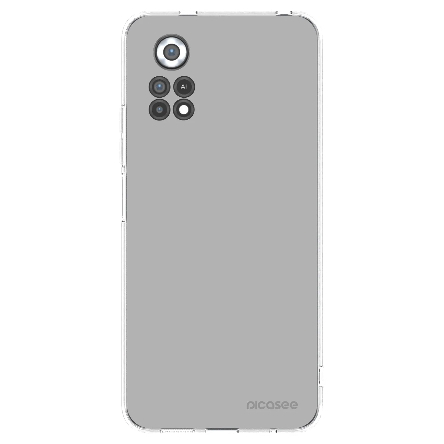 Picasee Xiaomi Poco X4 Pro 5G Hülle - Transparentes Silikon - Stone