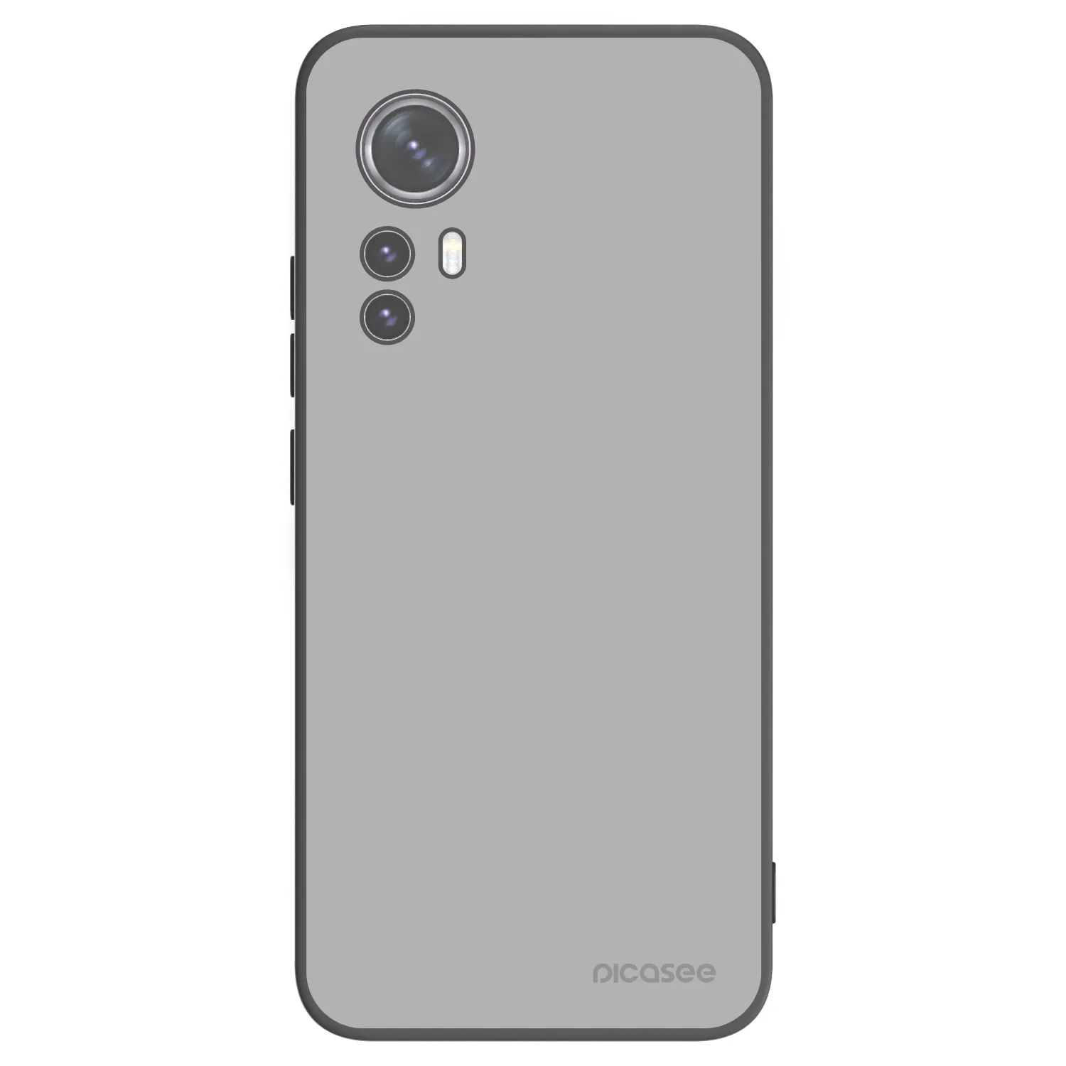 Picasee Xiaomi 12 Hülle - Schwarzes Silikon - Stone
