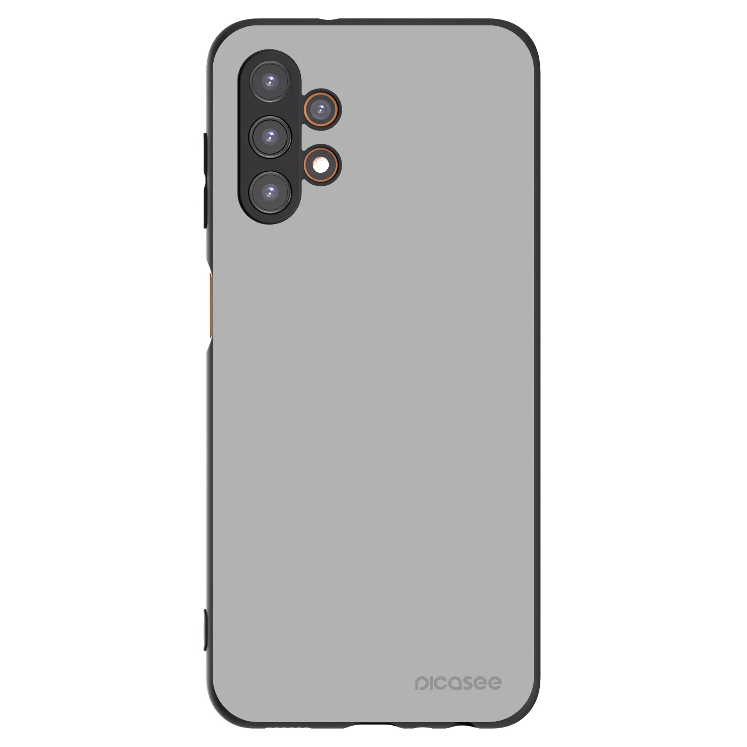 Picasee Samsung Galaxy A13 4G A135 Hülle - Schwarzes Silikon - Stone