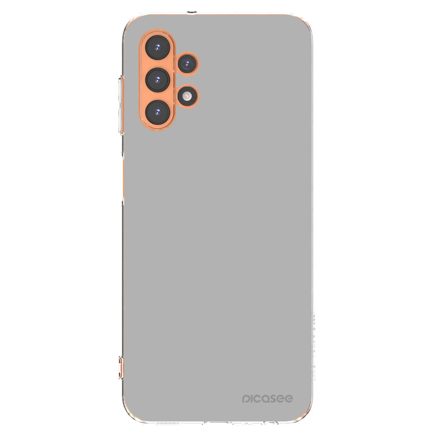 Picasee Samsung Galaxy A13 4G A135 Hülle - Transparentes Silikon - Stone