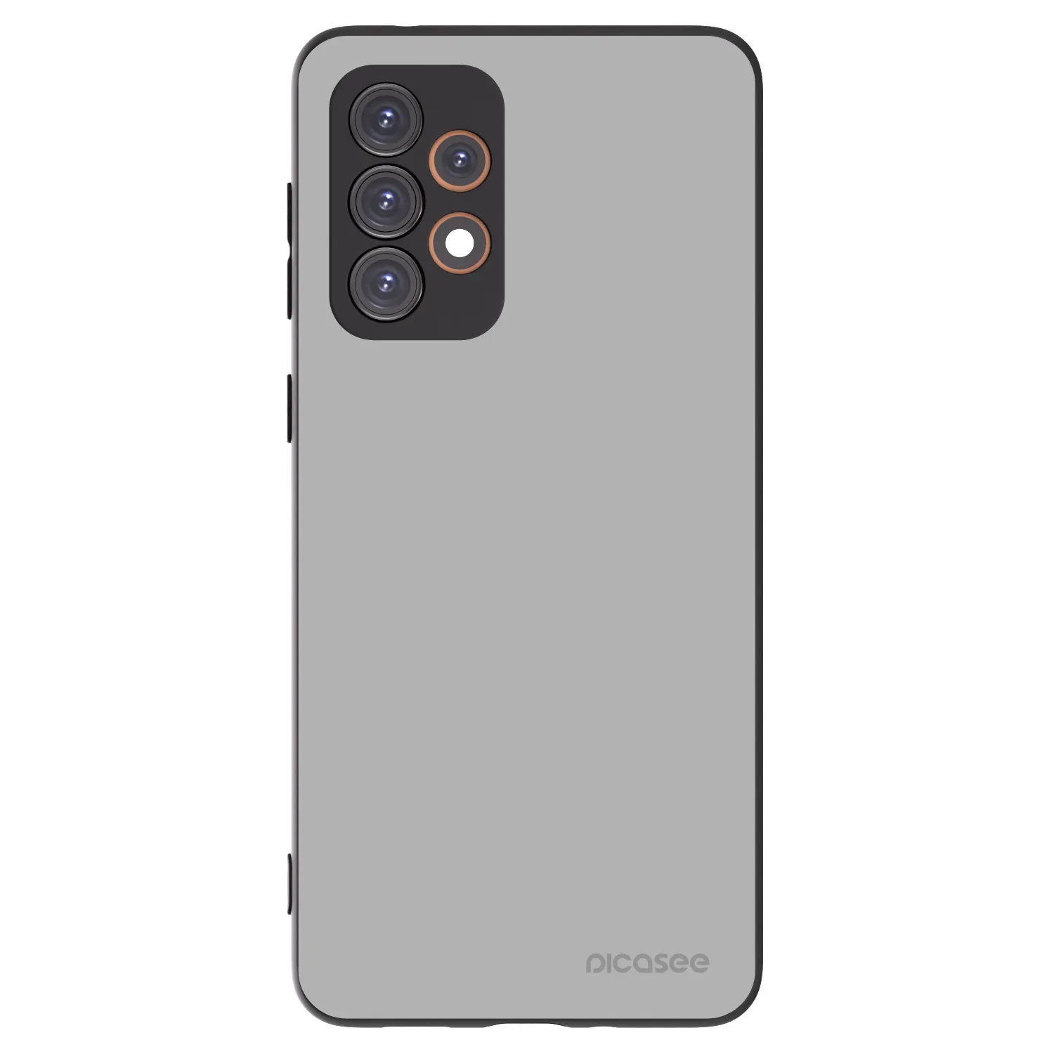 Picasee Samsung Galaxy A33 5G A336 Hülle - Schwarzes Silikon - Stone