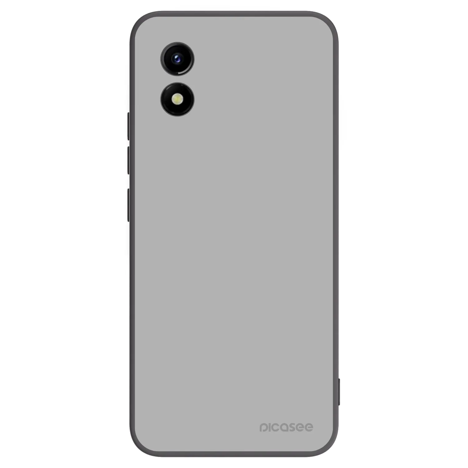 Picasee Vivo Y01 Hülle - Schwarzes Silikon - Stone