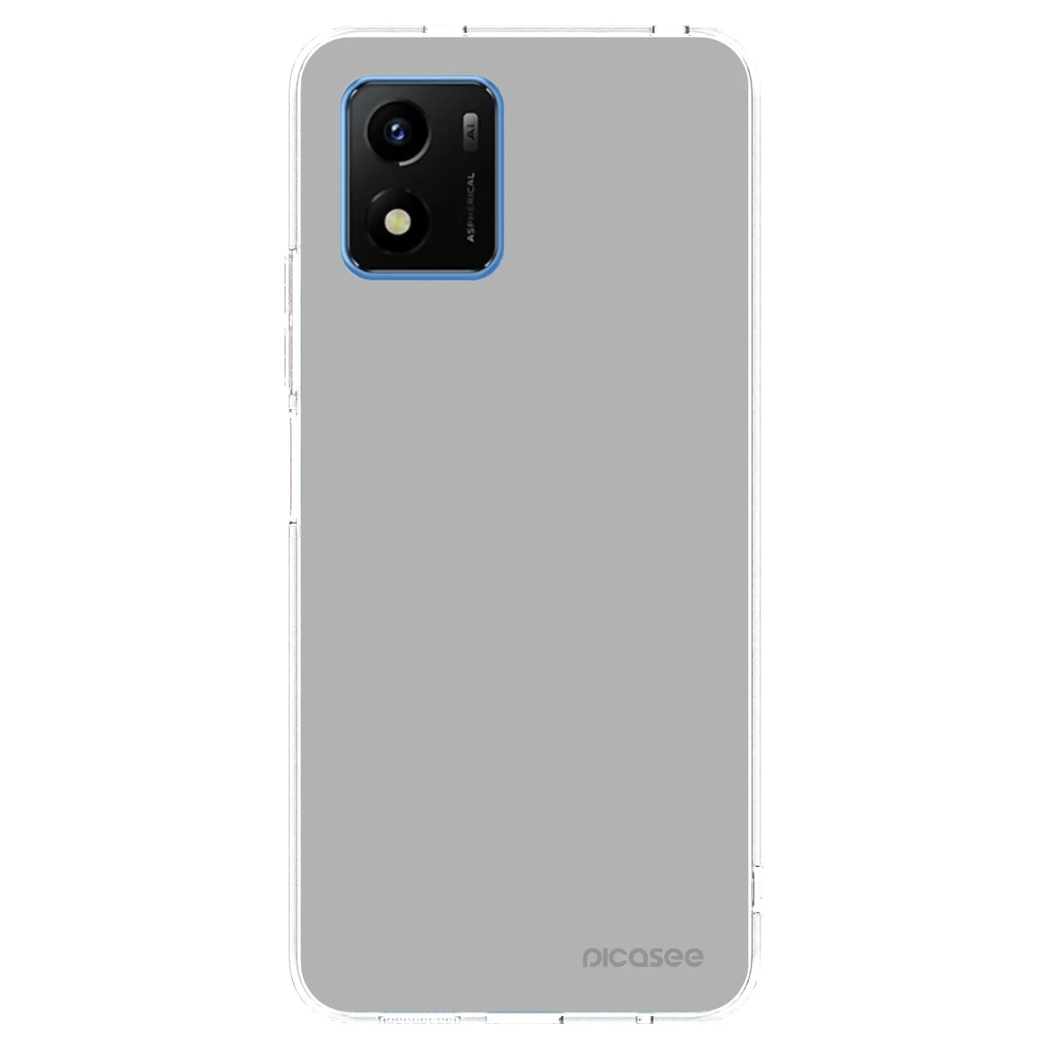 Picasee Vivo Y01 Hülle - Transparentes Silikon - Stone