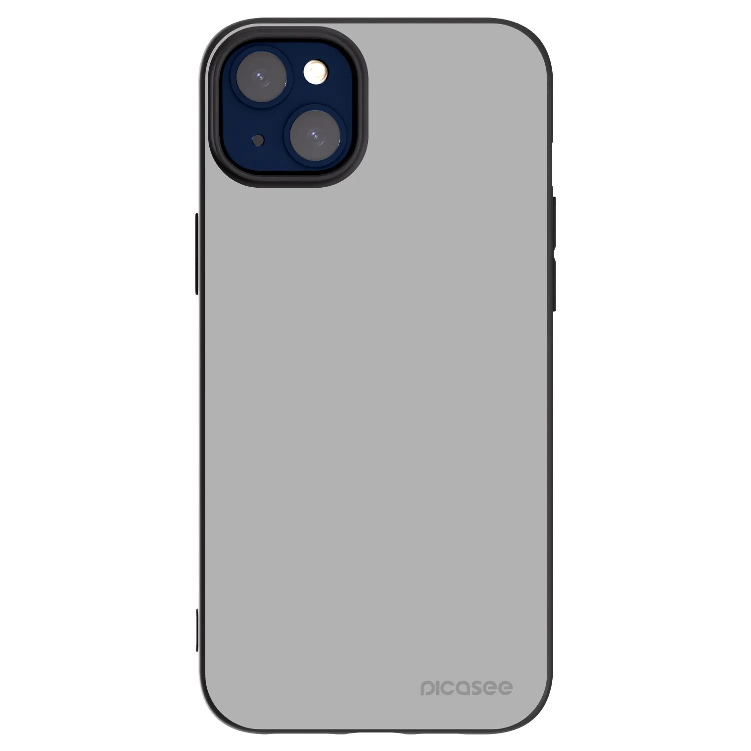 Picasee Apple iPhone 14 Plus Hülle - Schwarzes Silikon - Stone