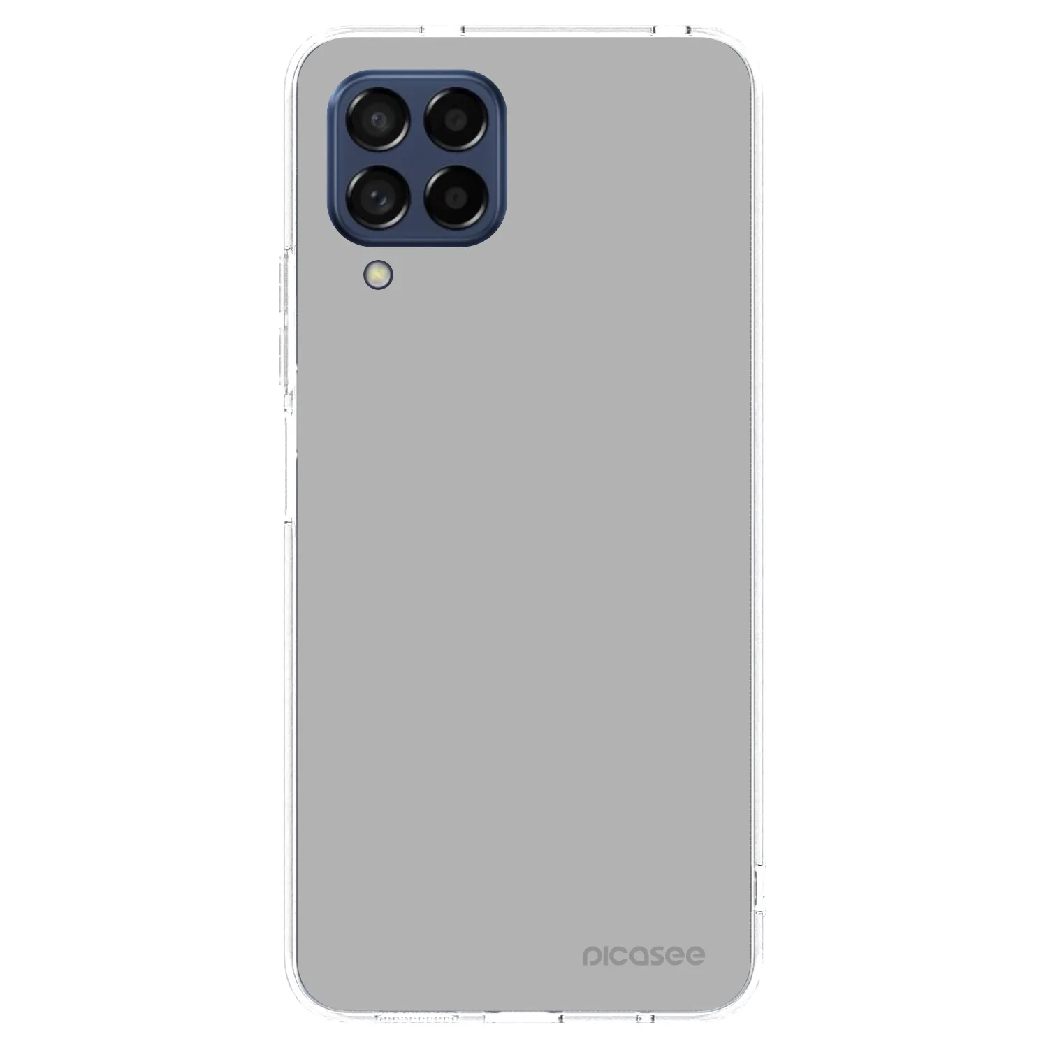 Picasee Samsung Galaxy M53 5G Hülle - Transparentes Silikon - Stone