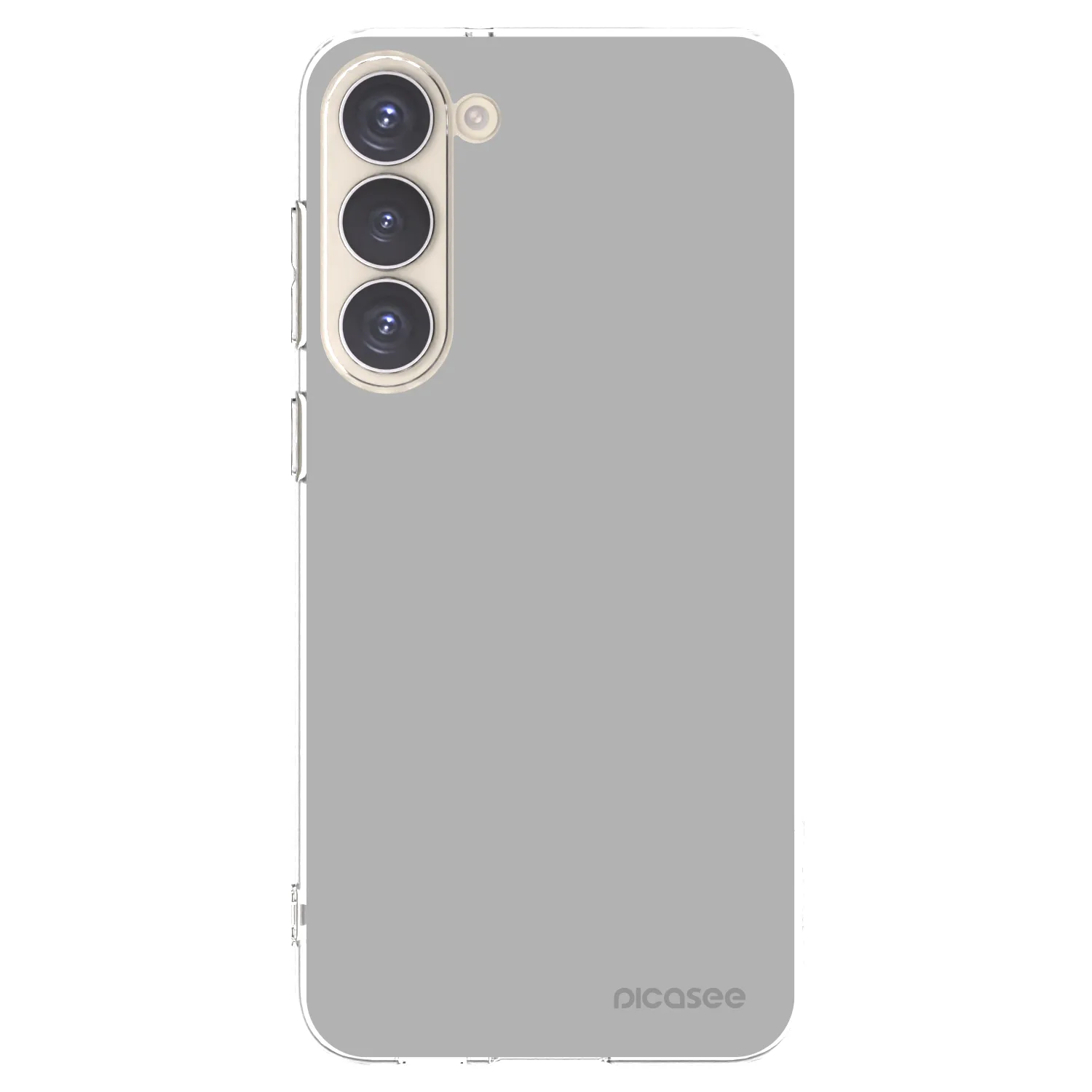Picasee Samsung Galaxy S23+ 5G Hülle - Transparentes Silikon - Stone