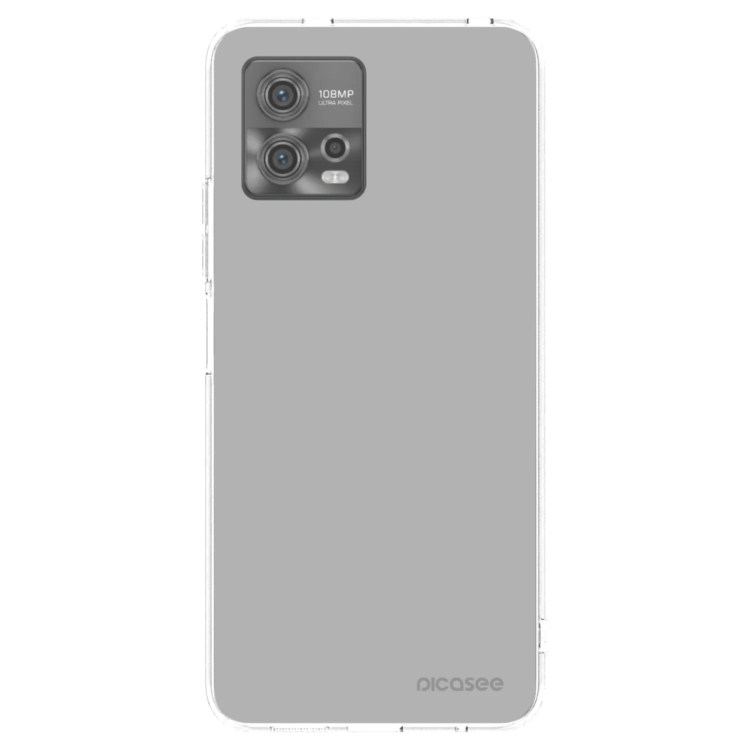Picasee Motorola Moto G72 Hülle - Transparentes Silikon - Stone