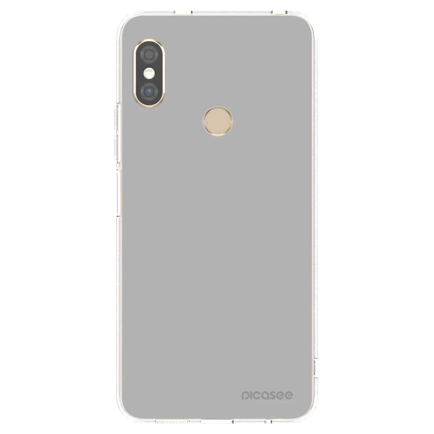 Picasee Xiaomi Redmi Note 5 Global Hülle - Transparentes Silikon - Stone