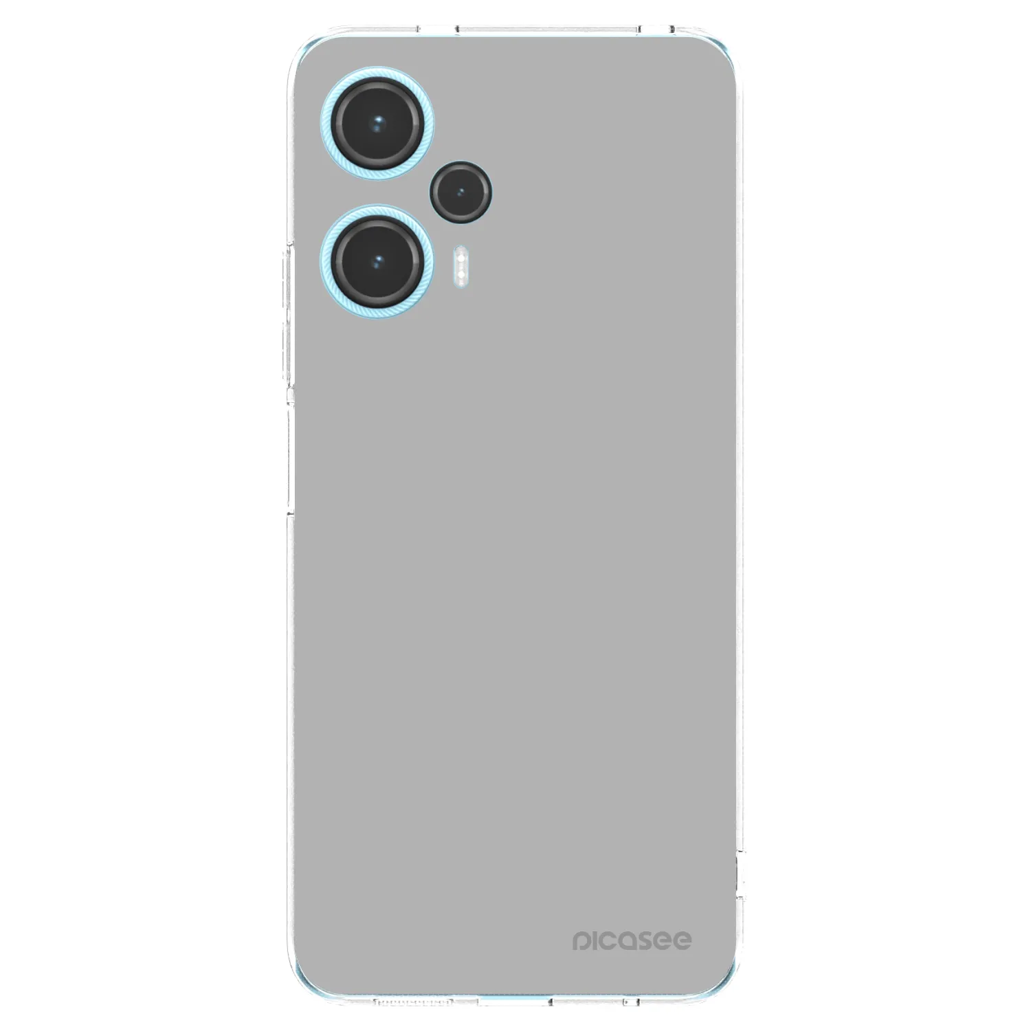 Picasee Xiaomi Poco F5 Hülle - Transparentes Silikon - Stone